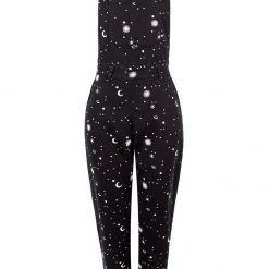 DEN1 CELESTIAL EMBROIDERED DUNGAREES 13 DEN1 CELESTIAL EMBROIDERED DUNGAREES