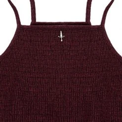 DES1 MUNDI SHIRRED MIDI DRESS