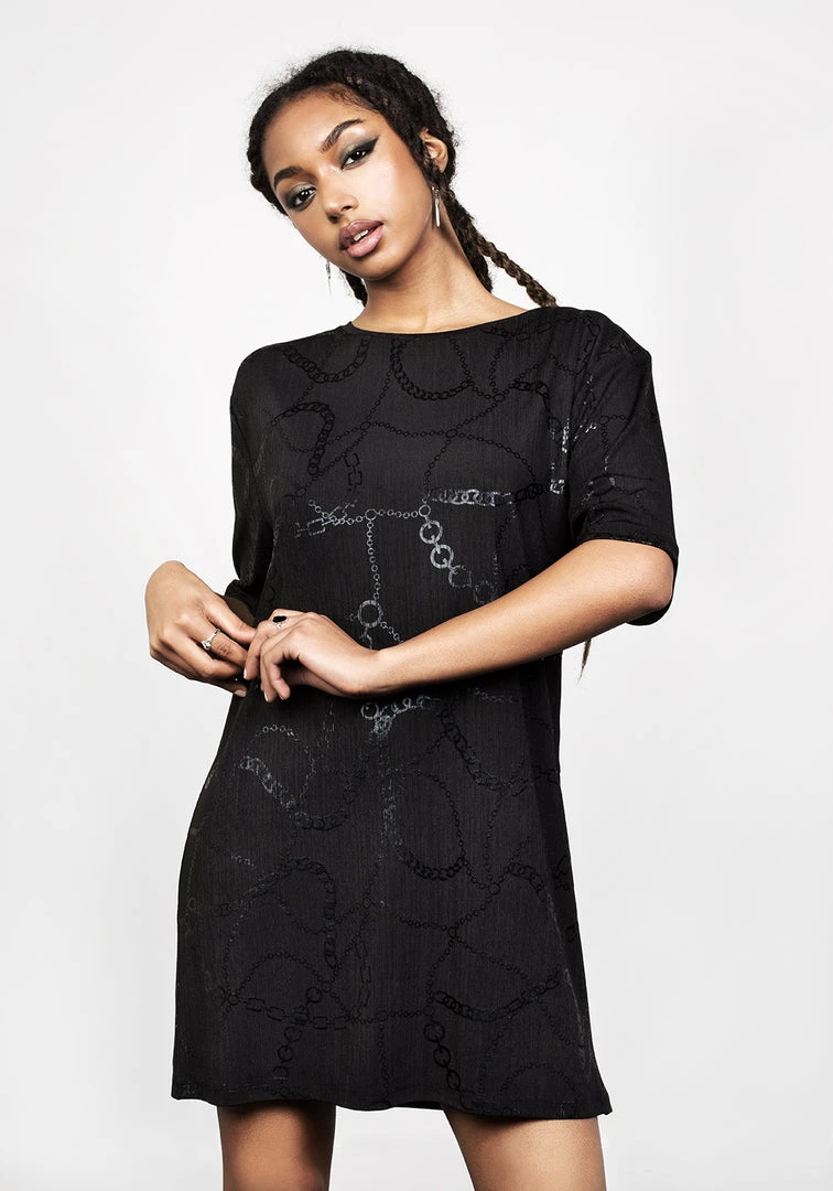 DMT1 Clothing FORTUNE OVERSIZED TEE DRESS 3 DMT1 Clothing FORTUNE OVERSIZED TEE DRESS