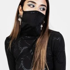 DMT1 FORTUNE FACE MASK TOP Clothing