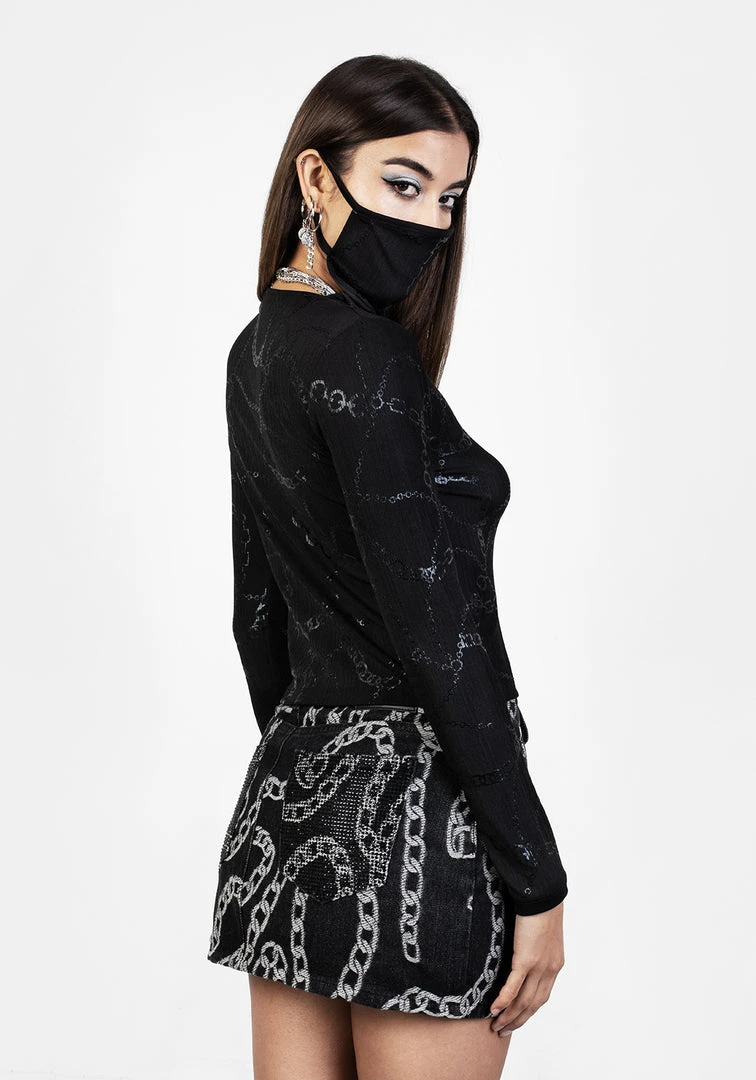 DMT1 FORTUNE FACE MASK TOP Clothing 5 DMT1 FORTUNE FACE MASK TOP Clothing