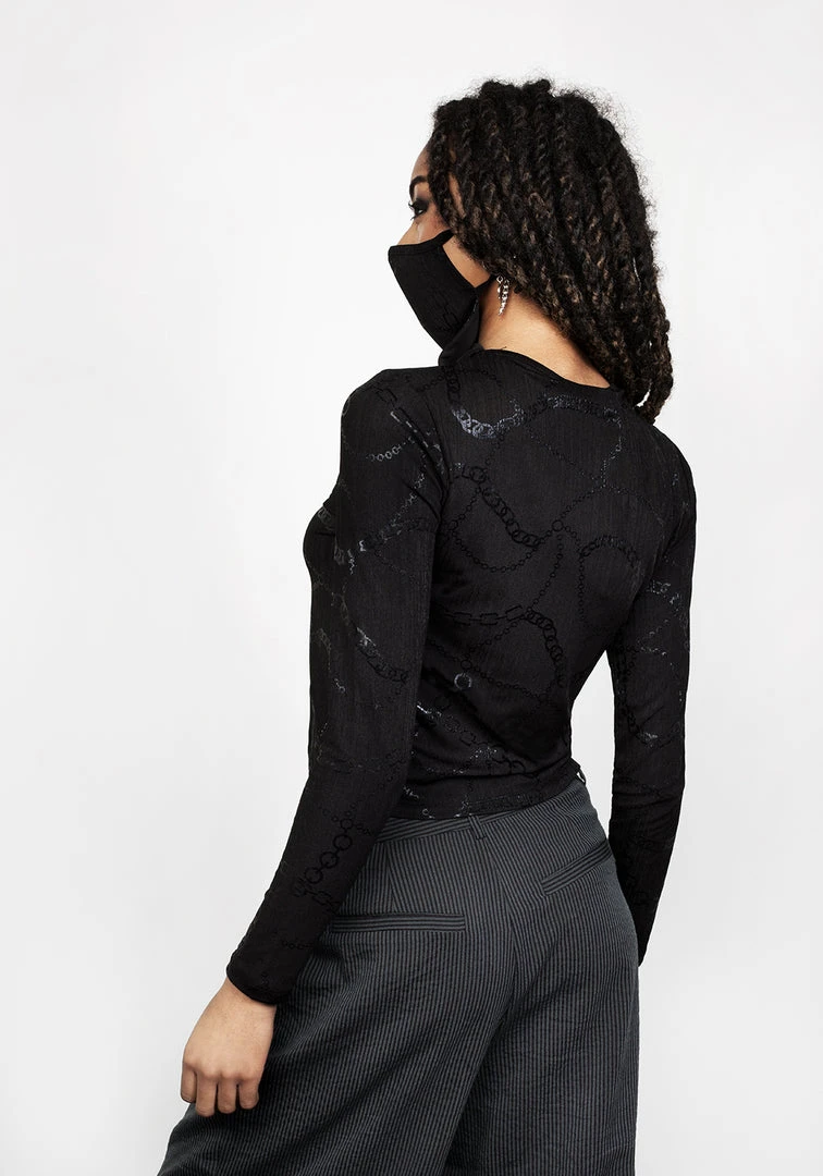 DMT1 FORTUNE FACE MASK TOP Clothing 9 DMT1 FORTUNE FACE MASK TOP Clothing