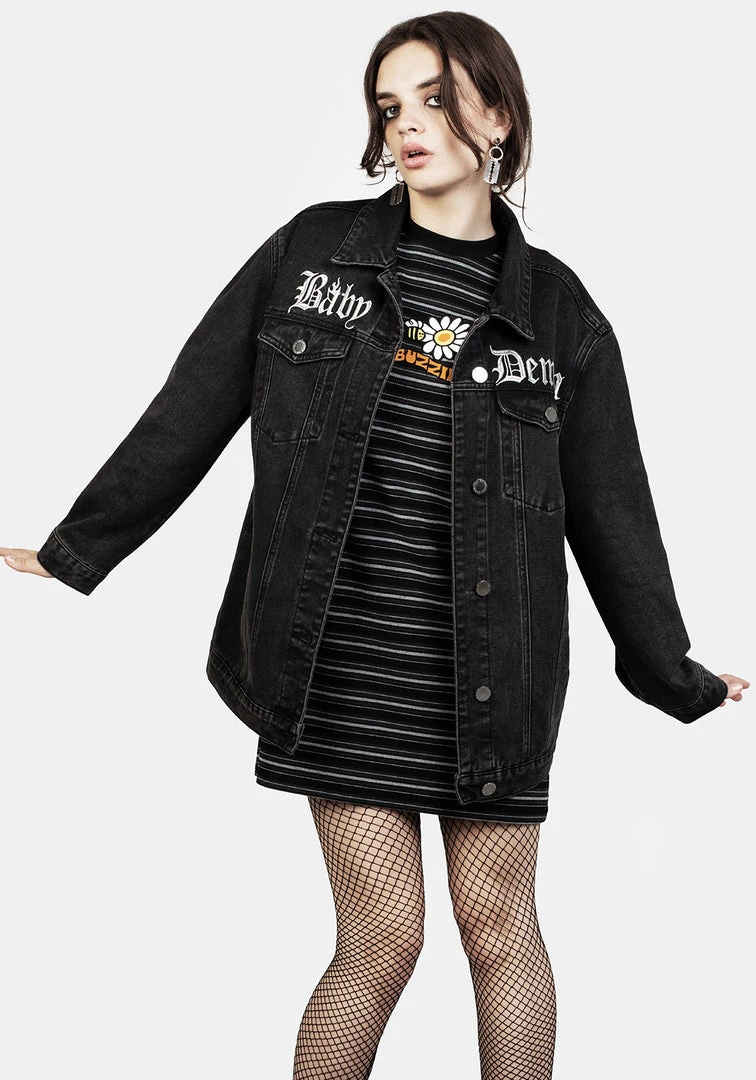 DMT1 Buzzin Stripe Tee Dress 7 DMT1 Buzzin Stripe Tee Dress