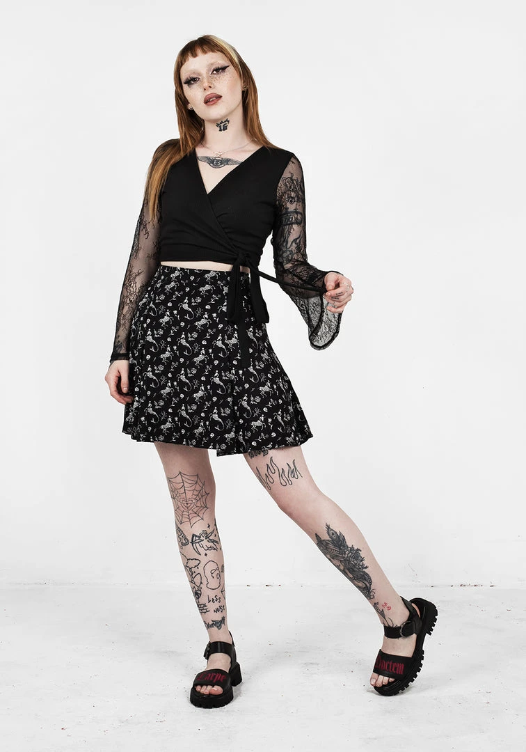 DMT1 WALLFLOWER JERSEY WRAP TOP Women 5 DMT1 WALLFLOWER JERSEY WRAP TOP Women