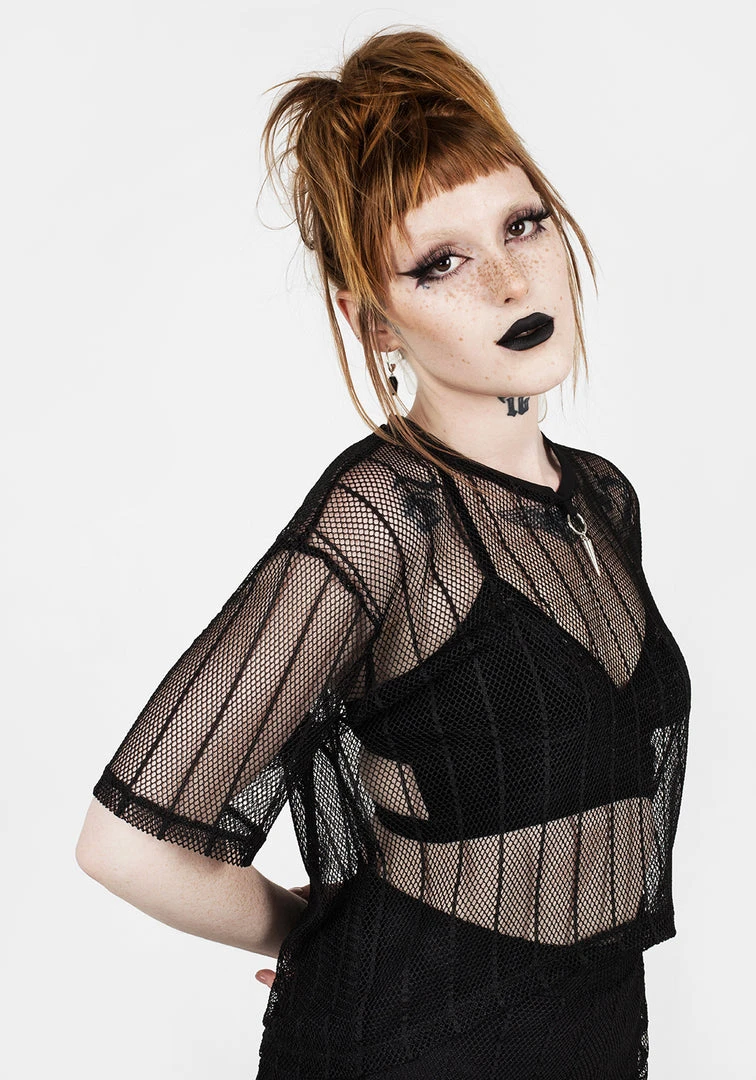 DMT1 Solemn Boxy Crop Top Women 3 DMT1 Solemn Boxy Crop Top Women