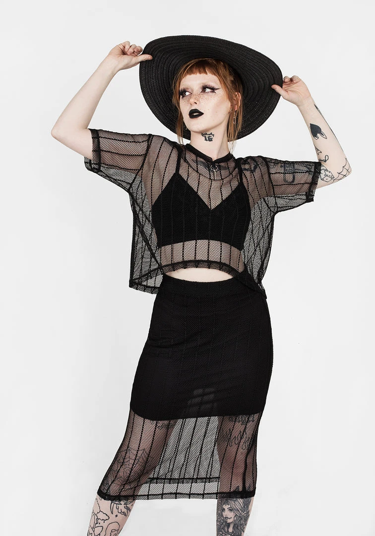 DMT1 Solemn Boxy Crop Top Women 5 DMT1 Solemn Boxy Crop Top Women