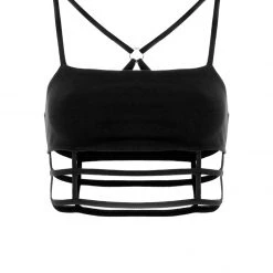 DMT1 OBLIVION STRAPPY CAGED BRALET