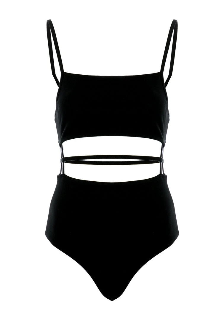 DMT1 OBLIVION STRAPPY CAGED BODYSUIT 9 DMT1 OBLIVION STRAPPY CAGED BODYSUIT