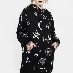 JB1 Women ABOVE BELOW SLOUCHY HOODIE