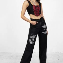 JB1 THYSANIA WIDE LEG JEANS
