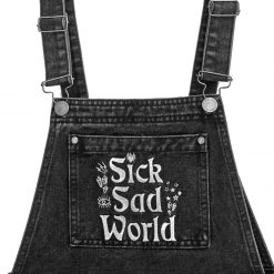 JB1 MORBID SLOUCHY DUNGAREES 33 JB1 MORBID SLOUCHY DUNGAREES