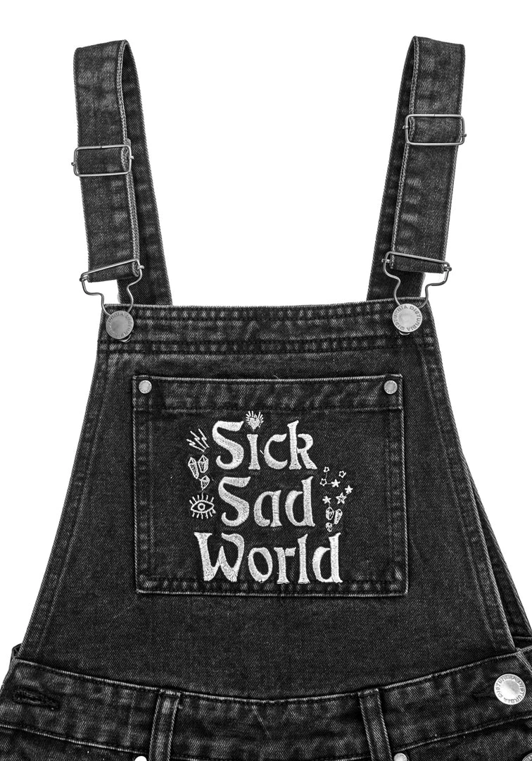 JB1 MORBID SLOUCHY DUNGAREES 18 JB1 MORBID SLOUCHY DUNGAREES
