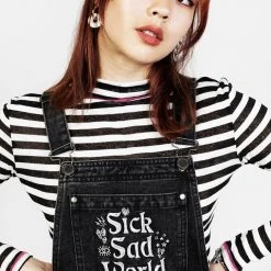 JB1 MORBID SLOUCHY DUNGAREES 20 JB1 MORBID SLOUCHY DUNGAREES