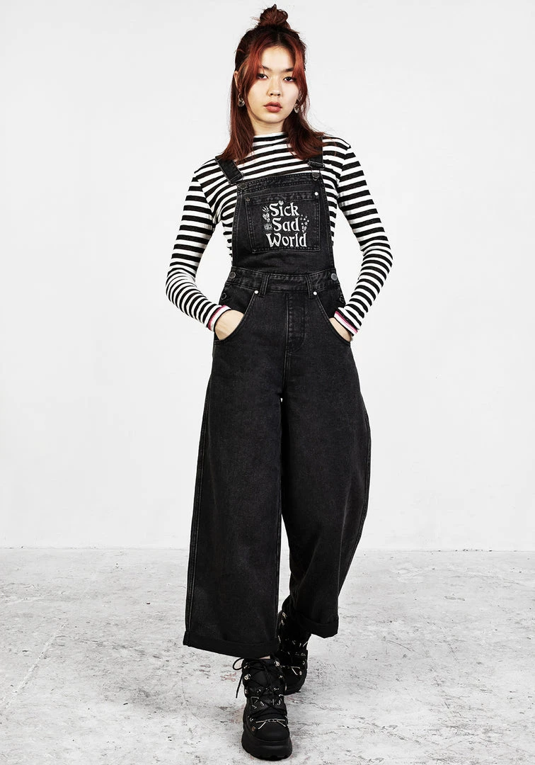 JB1 MORBID SLOUCHY DUNGAREES 6 JB1 MORBID SLOUCHY DUNGAREES