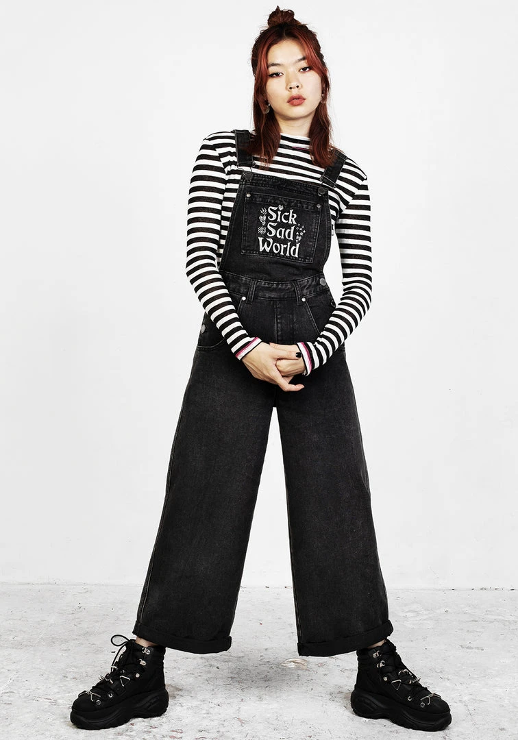 JB1 MORBID SLOUCHY DUNGAREES 3 JB1 MORBID SLOUCHY DUNGAREES
