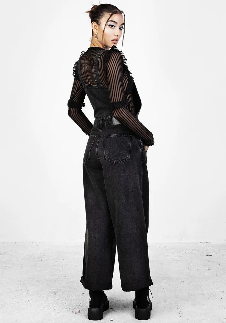 JB1 MORBID SLOUCHY DUNGAREES 10 JB1 MORBID SLOUCHY DUNGAREES