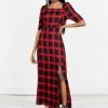 LVT1 Pennyroyal Check Midi Dress 2 LVT1 Pennyroyal Check Midi Dress