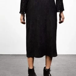 LVT1 Women CABERNET SUEDE MIDI SKIRT