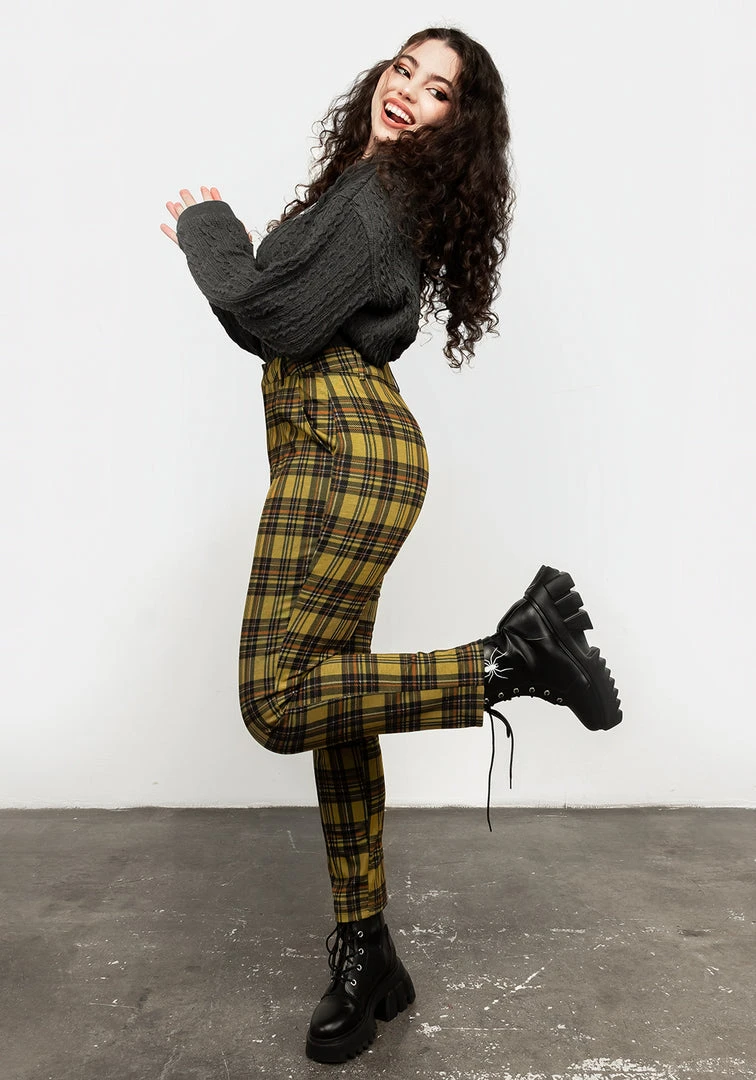 LVT1 Albertine Skinny Check Trousers 3 LVT1 Albertine Skinny Check Trousers