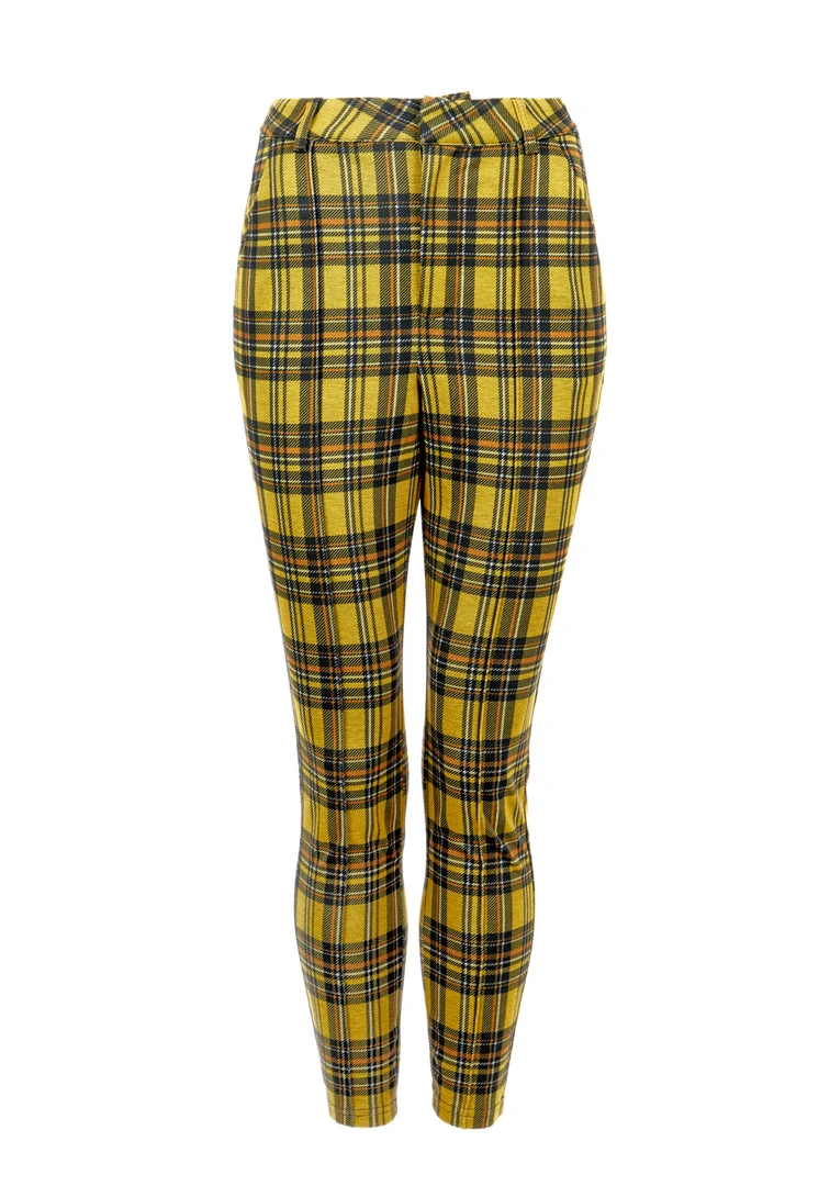 LVT1 Albertine Skinny Check Trousers 9 LVT1 Albertine Skinny Check Trousers