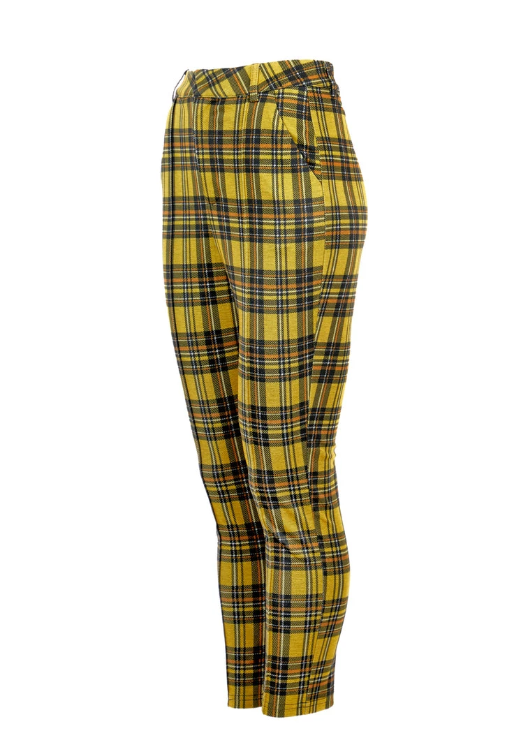 LVT1 Albertine Skinny Check Trousers 10 LVT1 Albertine Skinny Check Trousers