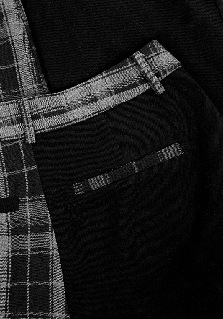 LVT1 Coming Soon SUNNYDALE CHECK TAILORED TROUSERS 12 LVT1 Coming Soon SUNNYDALE CHECK TAILORED TROUSERS