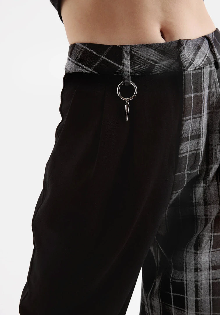 LVT1 Coming Soon SUNNYDALE CHECK TAILORED TROUSERS 5 LVT1 Coming Soon SUNNYDALE CHECK TAILORED TROUSERS