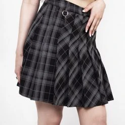 LVT1 SUNNYDALE CHECK MINI SKIRT