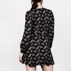 LVT1 MORTMOTH WRAP MINI DRESS Coming Soon