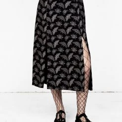 LVT1 Women MORTMOTH MIDI SKIRT WITH SPLITS