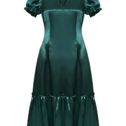 LVT1 MOSS MIDI TIER DRESS Women