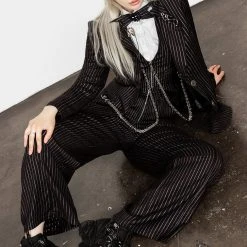 LVT1 NIGHTMARE TAILORED FITTED BLAZER 31 LVT1 NIGHTMARE TAILORED FITTED BLAZER