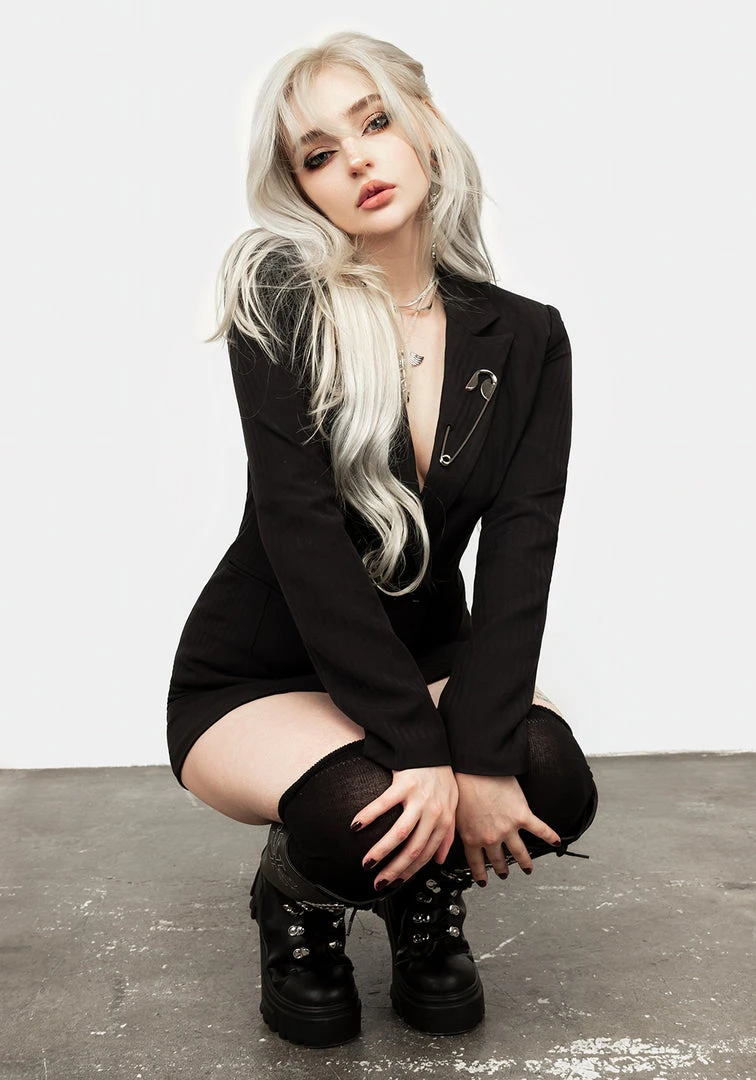 LVT1 Juno Blazer Dress Women 4 LVT1 Juno Blazer Dress Women