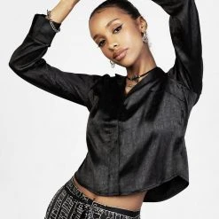 LVT1 CATHEDRA SATIN JACQUARD SHIRT