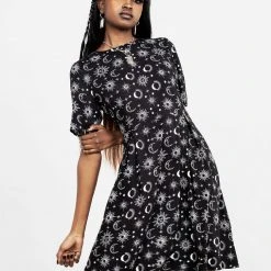 MET1 Clothing MOONBEAM SKATER DRESS