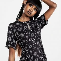 MET1 Clothing MOONBEAM SKATER DRESS