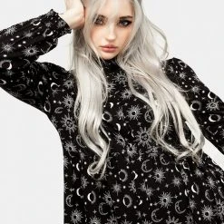 MET1 Moonbeam Oversized Shirt Dress Clothing