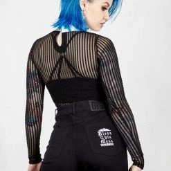 MET1 DIONYSUS CONTRAST COLLAR BODY Clothing