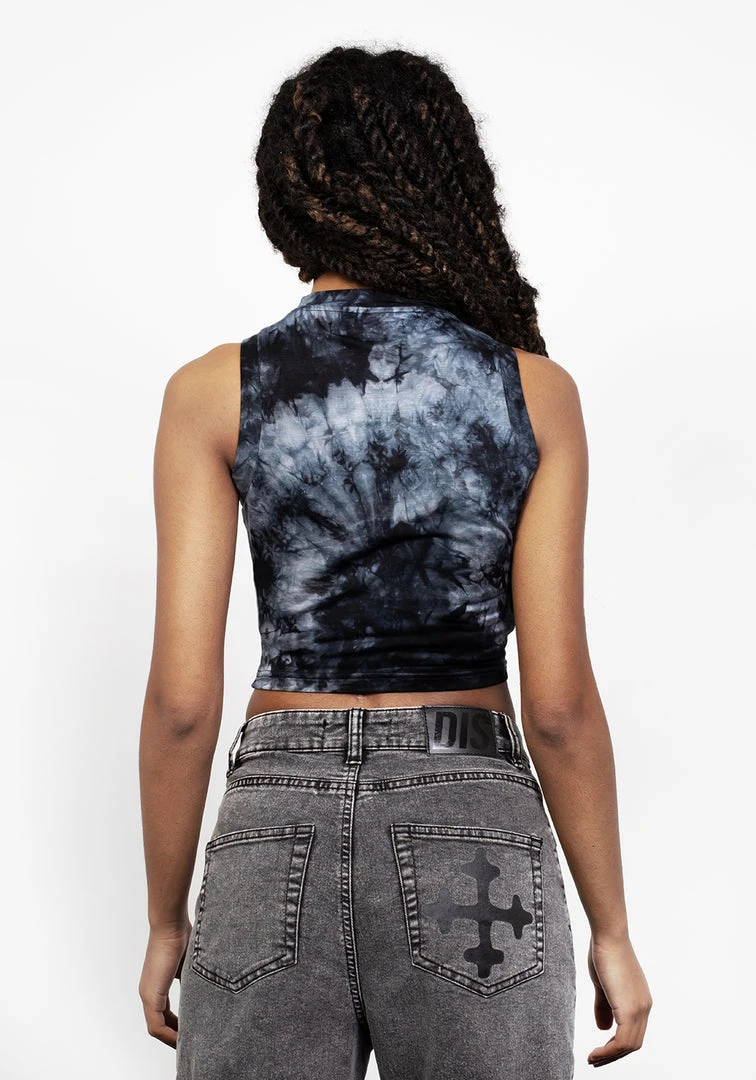 MET1 Women DRACONIC TIE DYE TANK TOP 5 MET1 Women DRACONIC TIE DYE TANK TOP