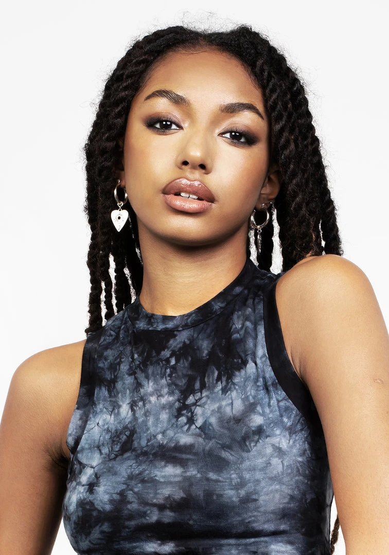 MET1 Women DRACONIC TIE DYE TANK TOP 4 MET1 Women DRACONIC TIE DYE TANK TOP