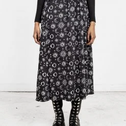MET1 MOONBEAM MIDAXI SKIRT
