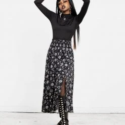 MET1 MOONBEAM MIDAXI SKIRT