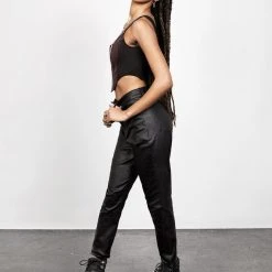 MET1 Clothing BITEFEST COATED SKINNY TROUSER 16 MET1 Clothing BITEFEST COATED SKINNY TROUSER