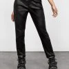 MET1 Clothing BITEFEST COATED SKINNY TROUSER 2 MET1 Clothing BITEFEST COATED SKINNY TROUSER