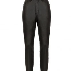 MET1 Clothing BITEFEST COATED SKINNY TROUSER 22 MET1 Clothing BITEFEST COATED SKINNY TROUSER