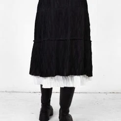 MET1 MUTINY LAYERED MIDI SKIRT 15 MET1 MUTINY LAYERED MIDI SKIRT