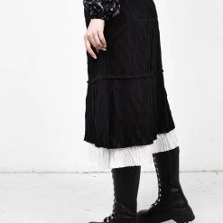 MET1 MUTINY LAYERED MIDI SKIRT 16 MET1 MUTINY LAYERED MIDI SKIRT