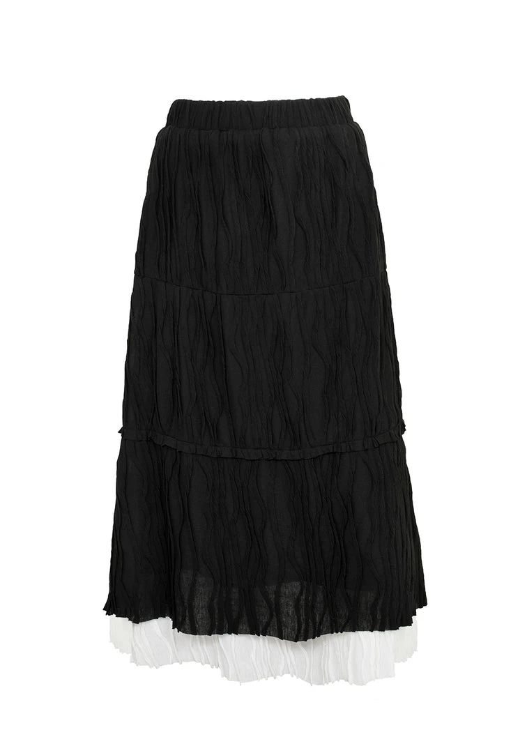MET1 MUTINY LAYERED MIDI SKIRT 12 MET1 MUTINY LAYERED MIDI SKIRT