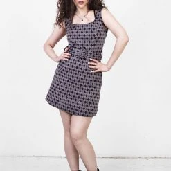 MET1 CLOWNTEARS BELTED PINAFORE DRESS Women 12 MET1 CLOWNTEARS BELTED PINAFORE DRESS Women