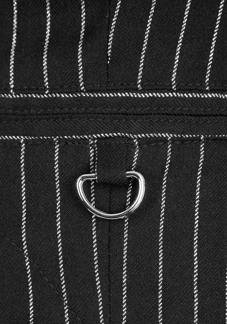 MET1 Women NIGHTMARE CROP TAILORED WAISTCOAT 11 MET1 Women NIGHTMARE CROP TAILORED WAISTCOAT